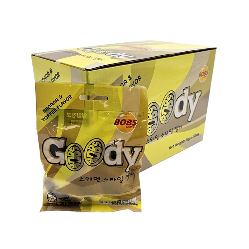 스웨덴 스타일 젤리 바나나 토피향