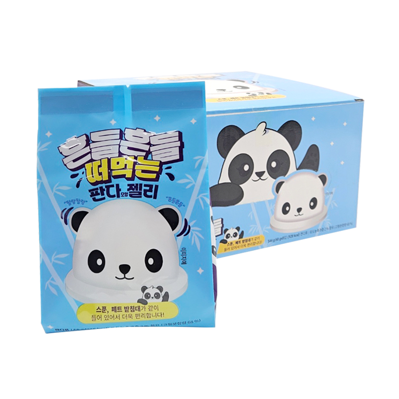 흔들흔들 떠먹는 판다모양젤리