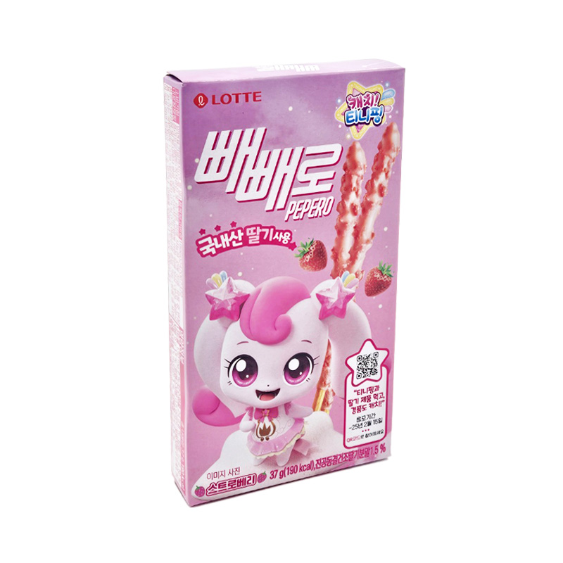 롯데 캐치티니핑 빼빼로 스트로베리