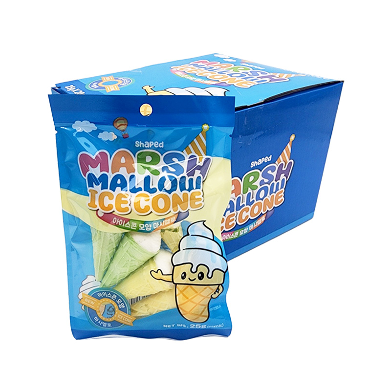 아이스콘모양 마시멜로