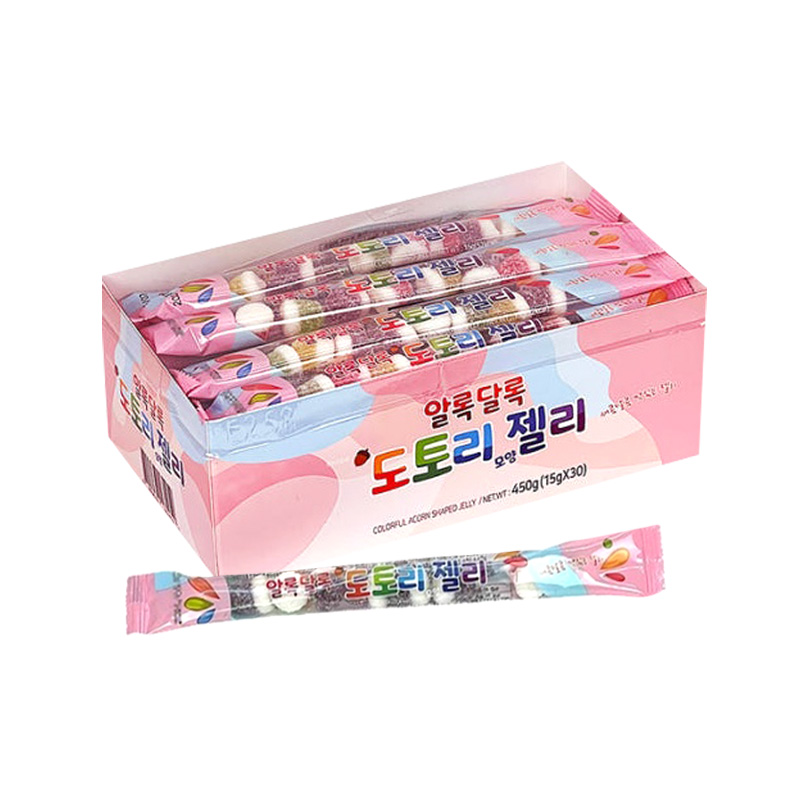 알록달록 도토리모양젤리