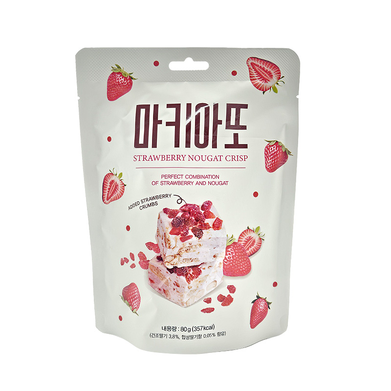 마키아또 딸기 누가크리스피