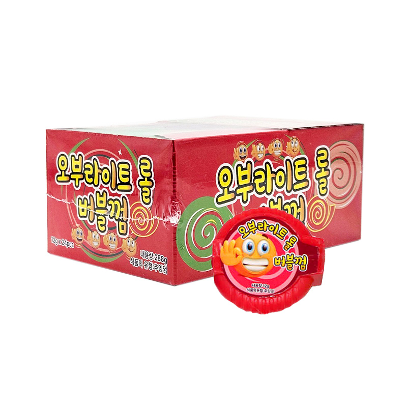 오부라이트롤 버블껌