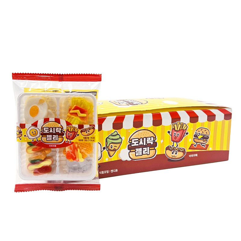 도시락 젤리