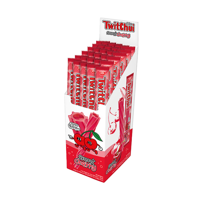 유하이트위츄이 체리맛 연출샷