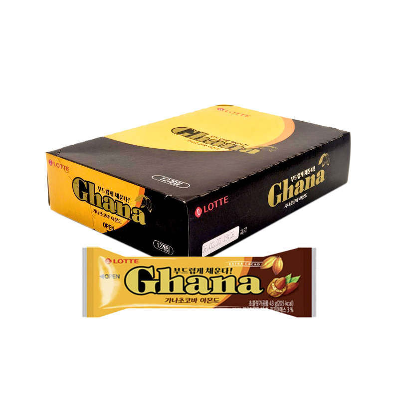 롯데 가나초코바 아몬드