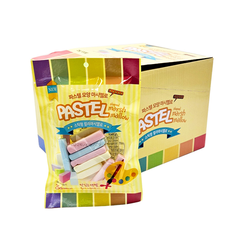 파스텔모양 마시멜로
