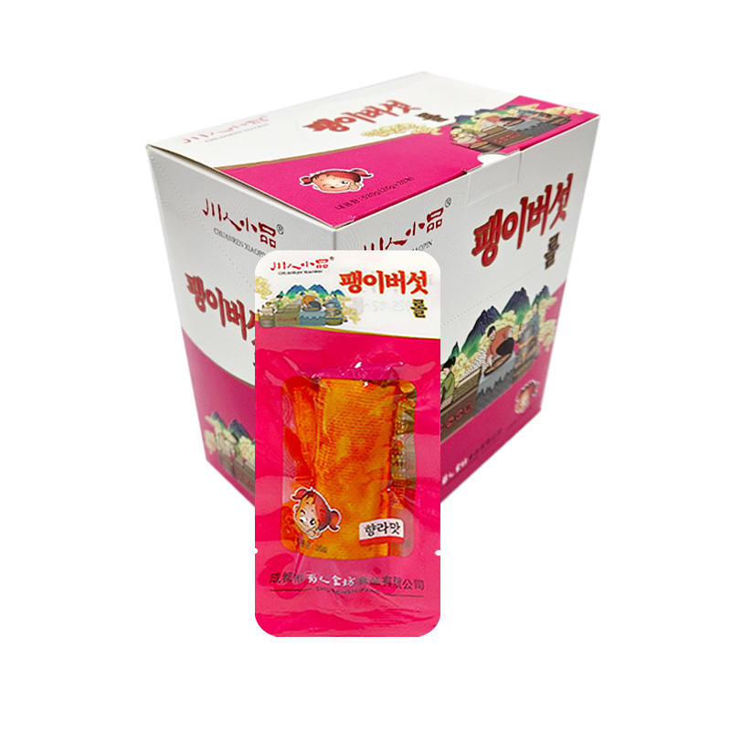 팽이버섯롤 향라맛