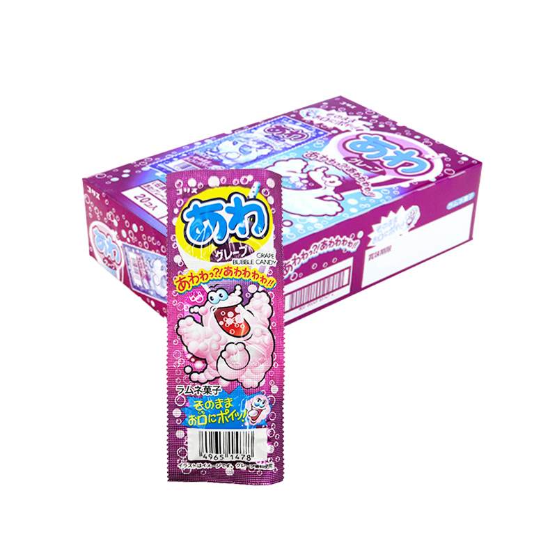 버블 포도향 라무네캔디