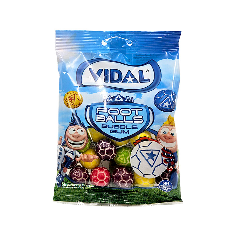 비달 축구공모양 버블껌