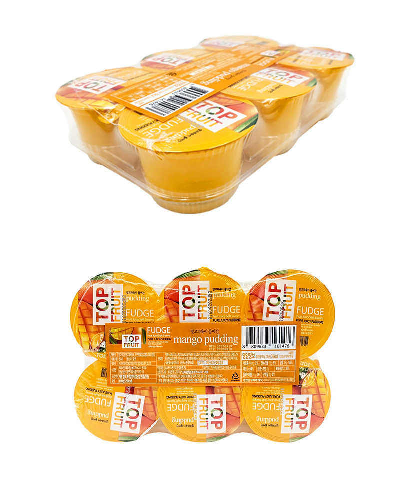 탑프룻 망고 푸딩