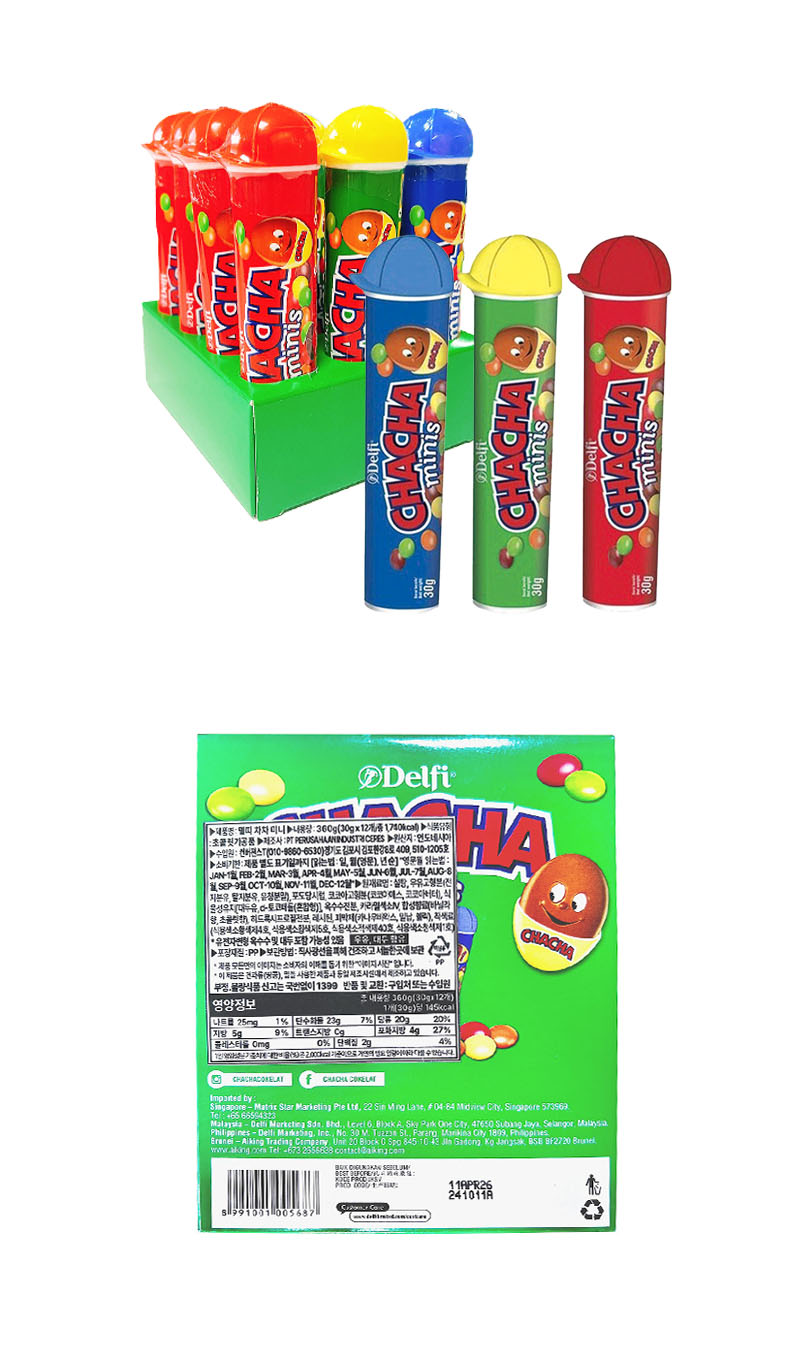 델피차차 초콜릿미니 야구모자 & 상품정보