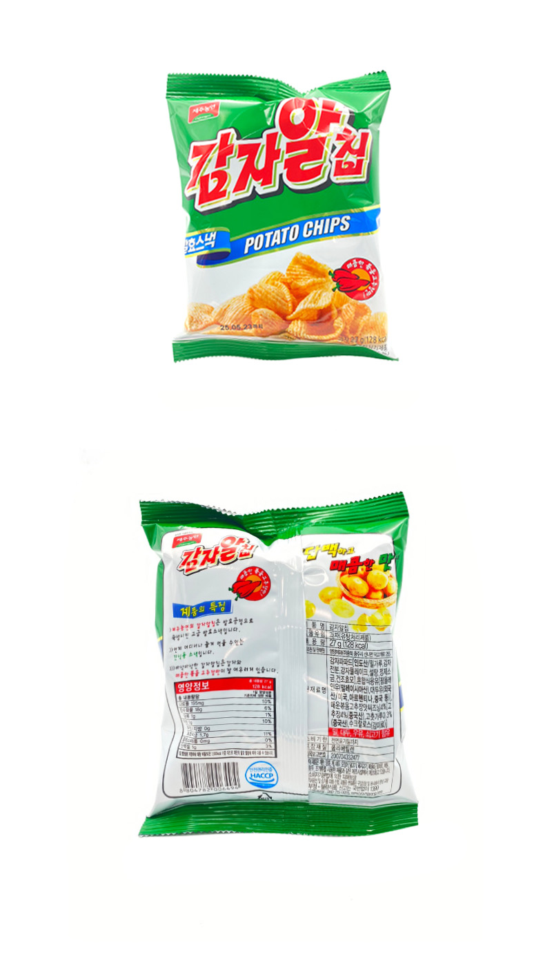 감자알칩 매운볶음 & 상품정보