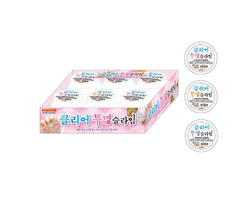 클리어 투명 슬라임 & 상품정보