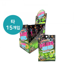 슈퍼사운드 팝핑캔디 멜론향 10g X 15개 [1박스12타]