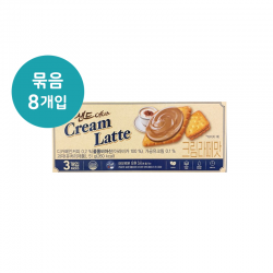 해태 샌드에이스 크림라떼맛 51g X 8개 [1박스24개]
