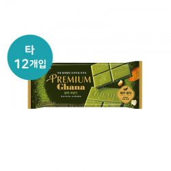 롯데 가나프리미엄 말차&아몬드 50g X 12개 [1박스4타]