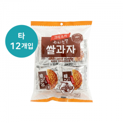 크리스피 허니 눈꽃쌀과자 70g X 12개 [1박스12개]