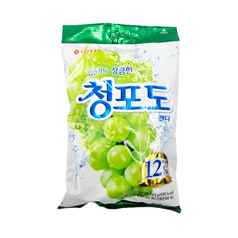 롯데 청포도캔디