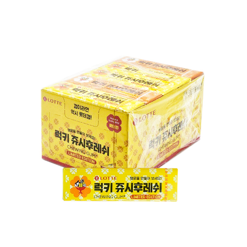 롯데 쥬시후레쉬껌