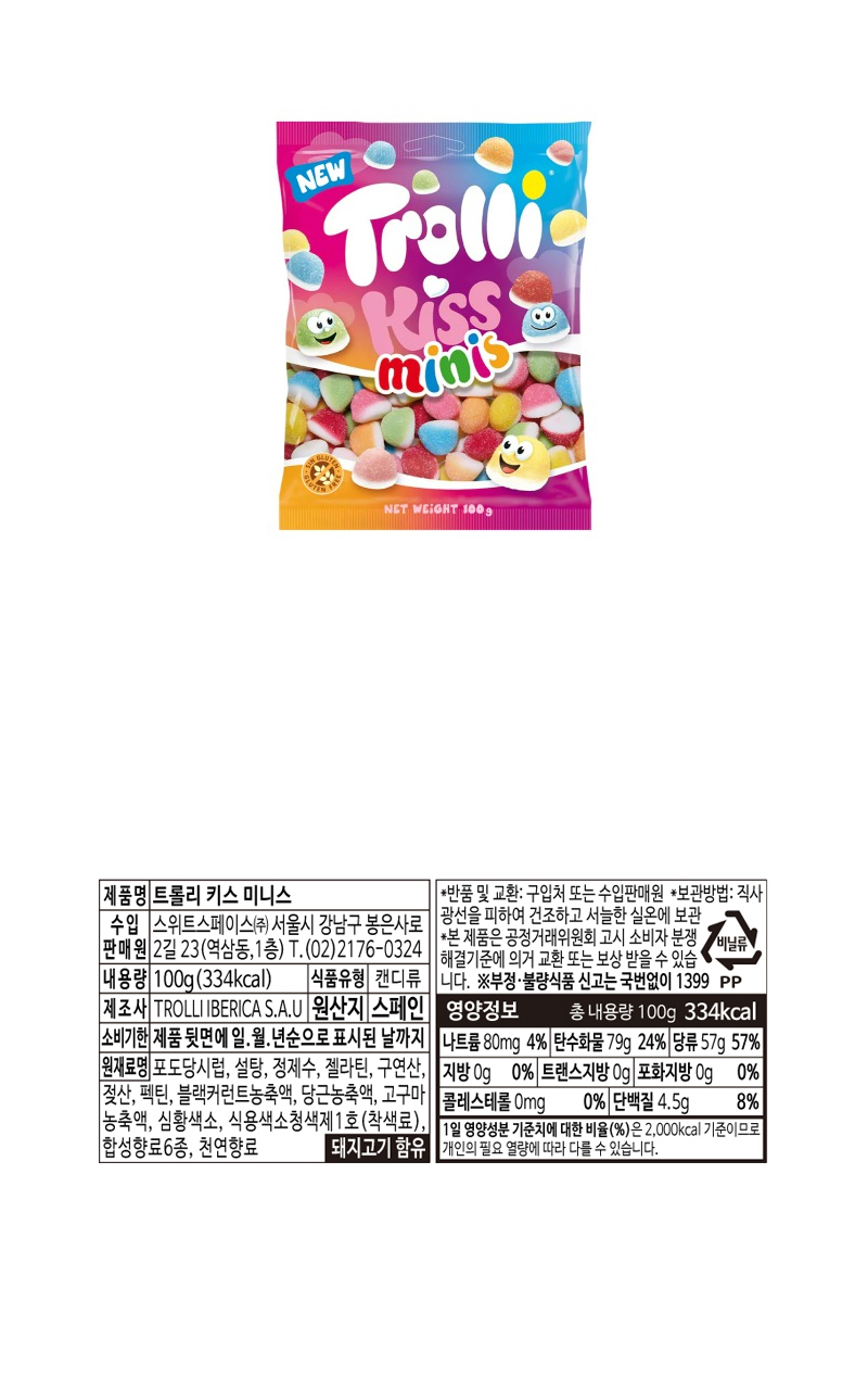 트롤리 키스미니 & 상품정보