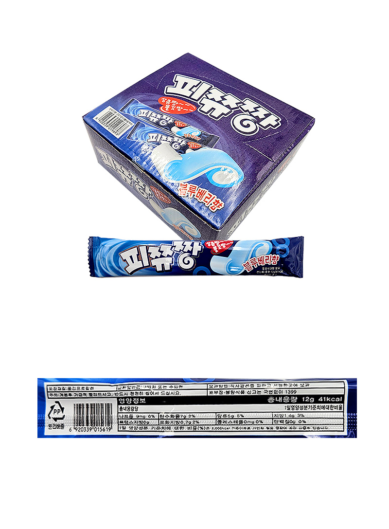 피쮸짱 블루베리향 & 상품정보